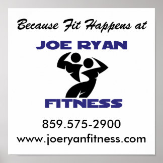 Póster Poster Fit Happens