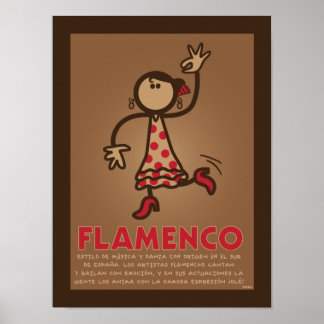 Póster POSTER FLAMENCO (versión en español)