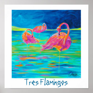 Póster Poster Flamingo