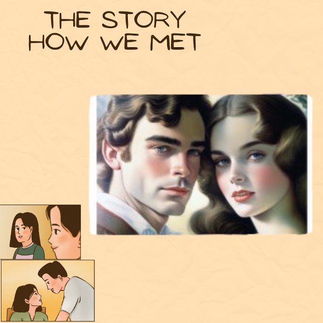 Póster Poster Flashy de la Pareja de Amor Vintage (Subido por el creador)