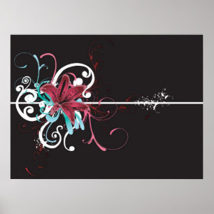 Póster Poster floral