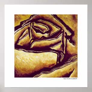 Póster Poster floral de la bujía métrica Belkadi del