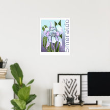 Poster floral de Smeraldo