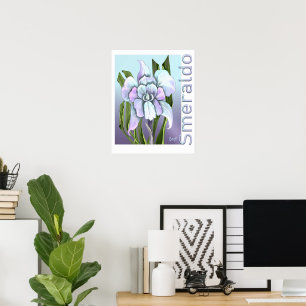 Póster Poster floral de Smeraldo
