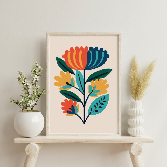 Póster Poster floral Resumen moderno (Subido por el creador)