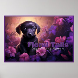 Póster Poster Floral Tails