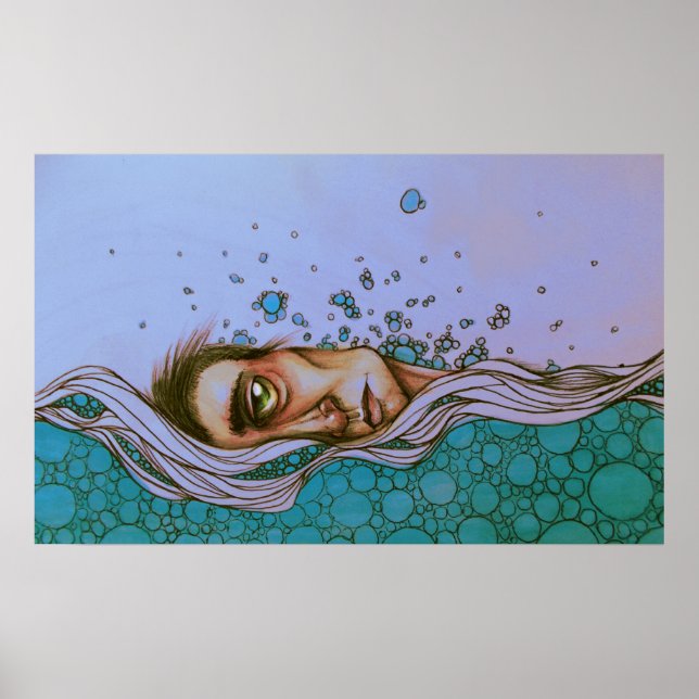 Póster poster "Flotando por" (Frente)