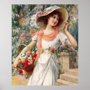 Póster Poster Flower Lady_GC