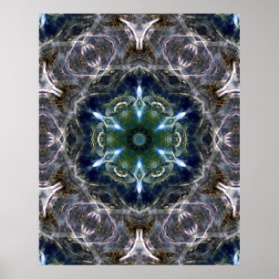 Póster Poster Folk Mandala