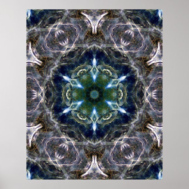 Póster Poster Folk Mandala (Frente)