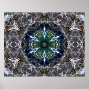 Póster Poster Folk Mandala