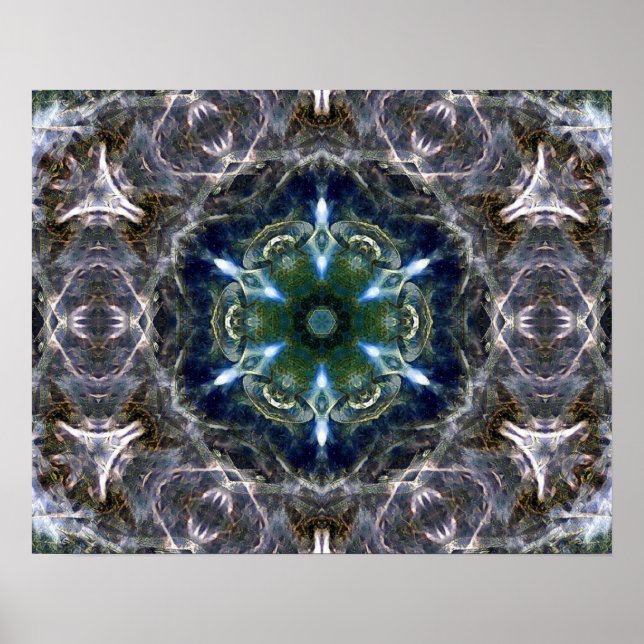 Póster Poster Folk Mandala (Frente)