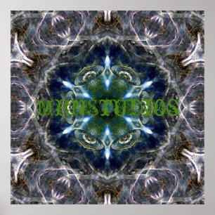 Póster Poster Folk Mandala