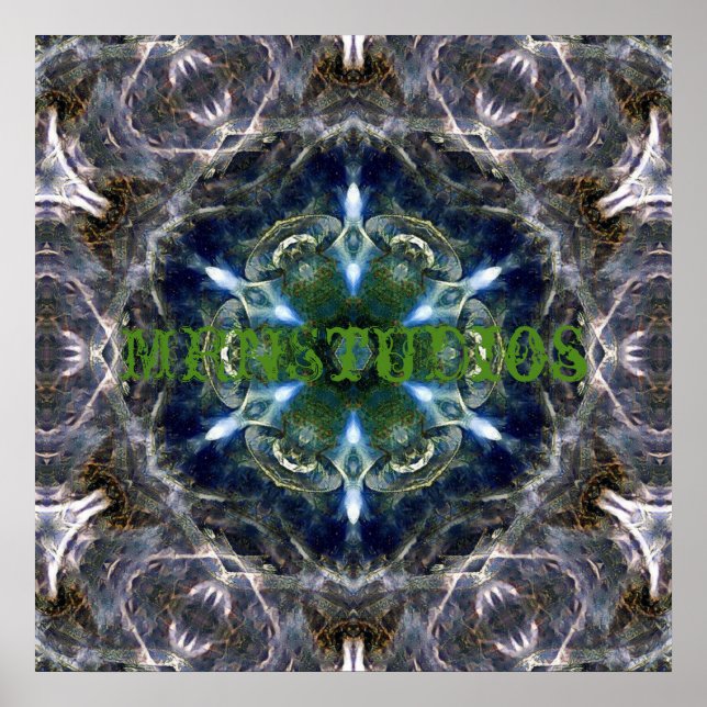 Póster Poster Folk Mandala (Frente)