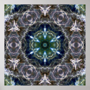 Póster Poster Folk Mandala