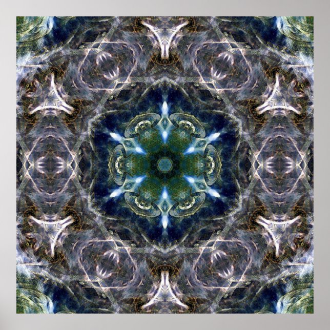 Póster Poster Folk Mandala (Frente)