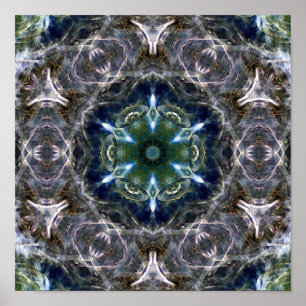 Póster Poster Folk Mandala
