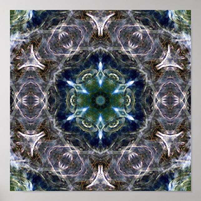 Póster Poster Folk Mandala (Frente)