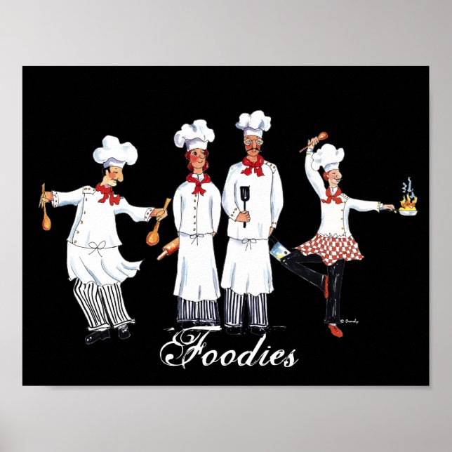 Póster Poster Foodies (Frente)
