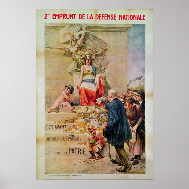 Póster Poster for the Second Loan for National Defence (Frente)