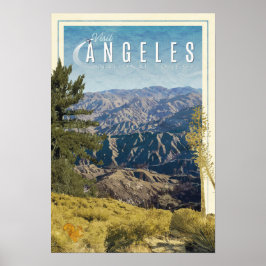 Póster Poster Forestal Nacional de Los Ángeles