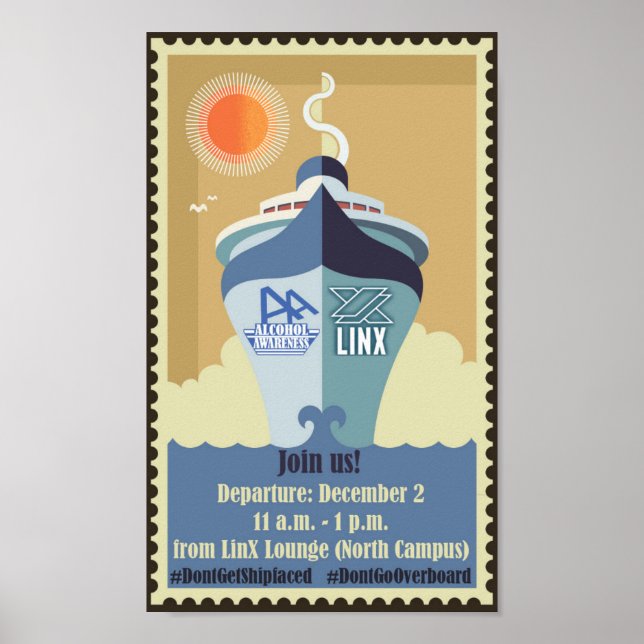 Póster Poster - Forma de envío (Frente)