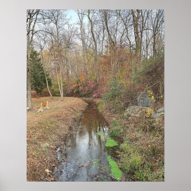 Póster Poster fotográfico de Autumn Creek (Frente)
