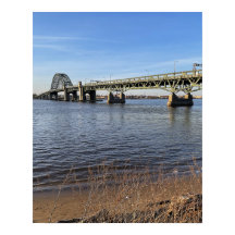Poster fotográfico de Bridge Waterscape