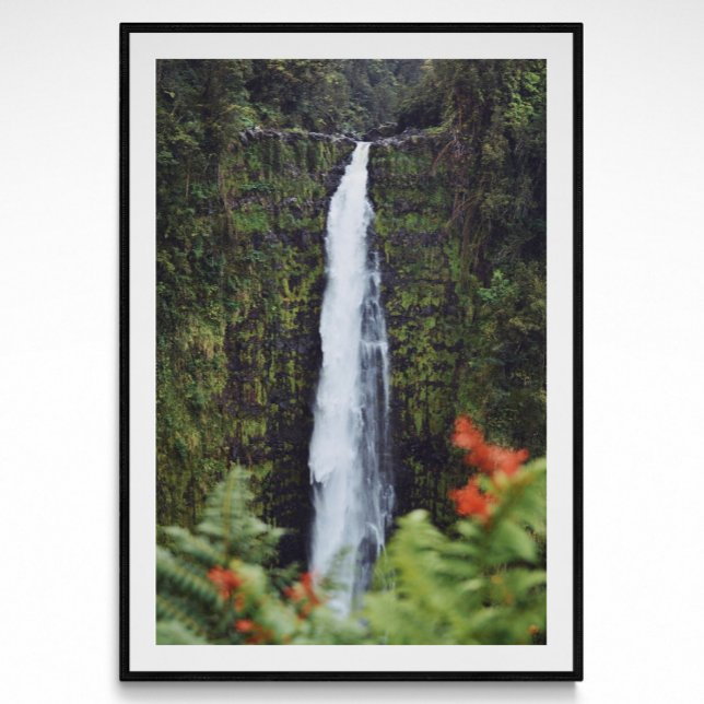 Póster Poster fotográfico de cascada de selva tropical (Subido por el creador)