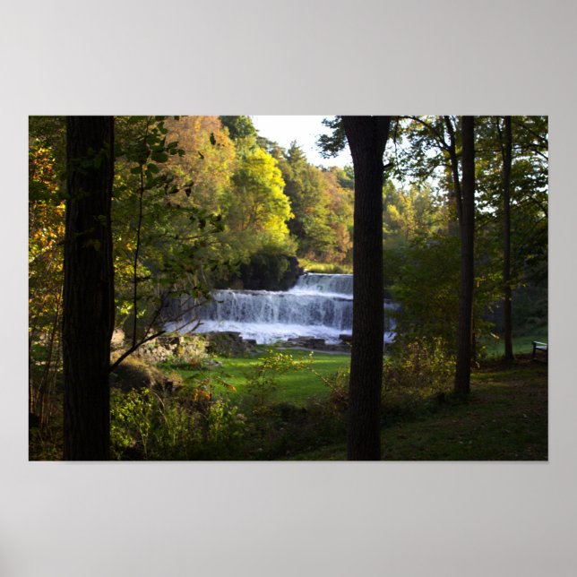 Póster Poster fotográfico de cataratas de Nueva York (Frente)