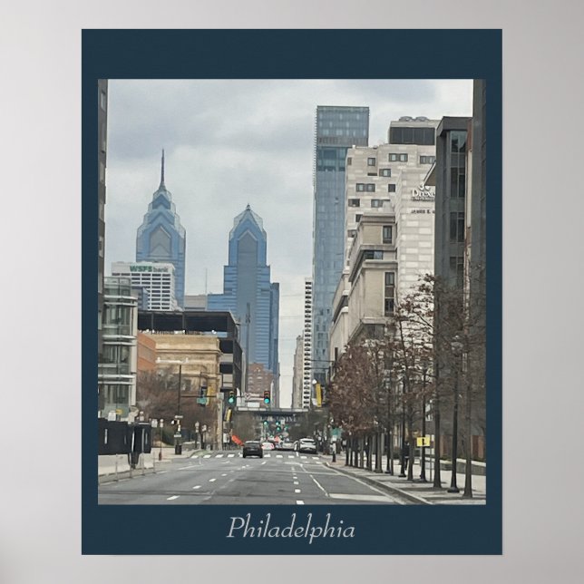 Póster Poster fotográfico de Filadelfia (Frente)