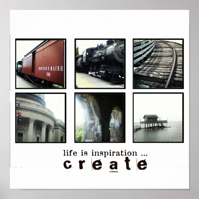 Póster poster fotográfico de instagram (Frente)