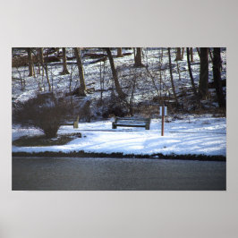 Póster Poster fotográfico de invierno