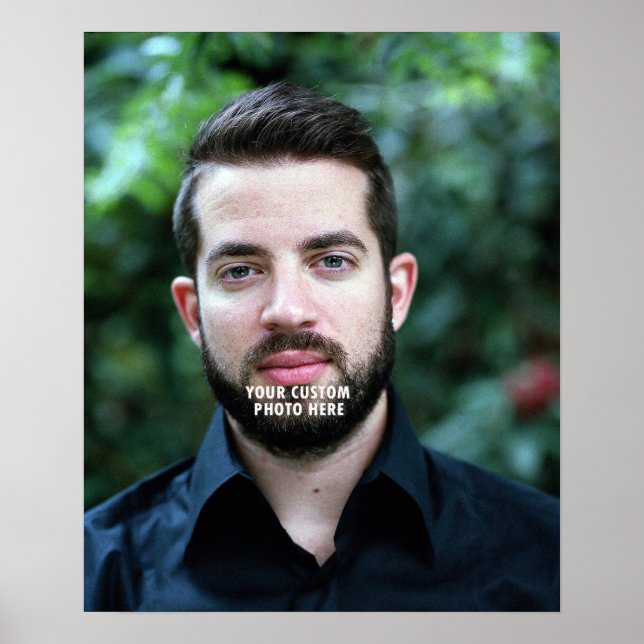 Póster Poster fotográfico de personalizado papá - Impresi (Frente)