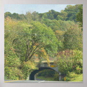 Póster Poster fotográfico de túnel