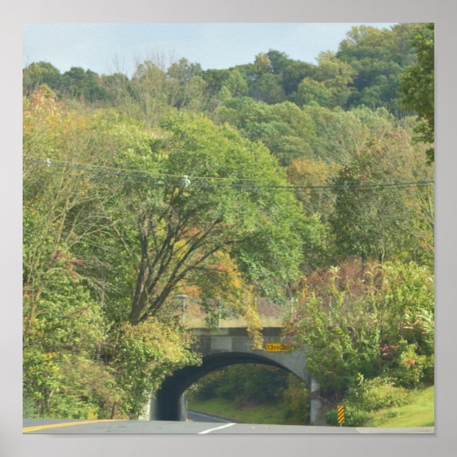 Póster Poster fotográfico de túnel (Frente)