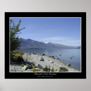 Póster poster fotográfico "LAKE WAKATIPU, NZ"