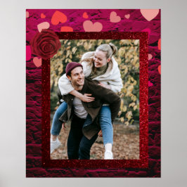 Póster poster fotográfico personalizado regalo de amor