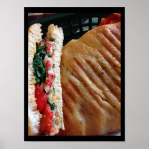 Póster Poster fotográfico Veggie Panini