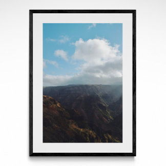 Póster Poster fotográfico Waimea Canyon Kauai