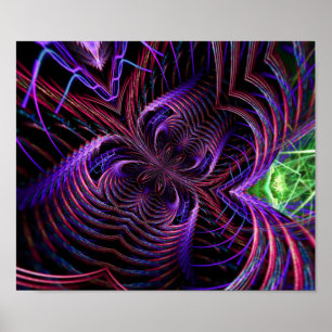 Póster poster fractal