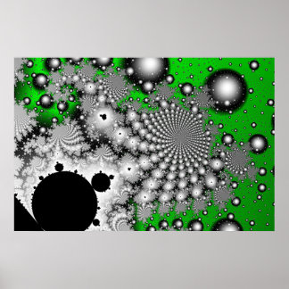 Póster Poster fractal de alta resolución Ziegler serie 1ª
