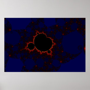 Póster Poster fractal de alta resolución Ziegler serie 1ª