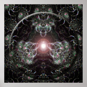 Póster Poster Fractal Dreamcatcher