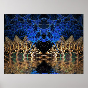 Póster Poster Fractal Knight