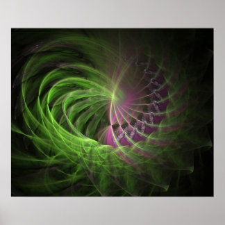 Póster poster fractal-roulette