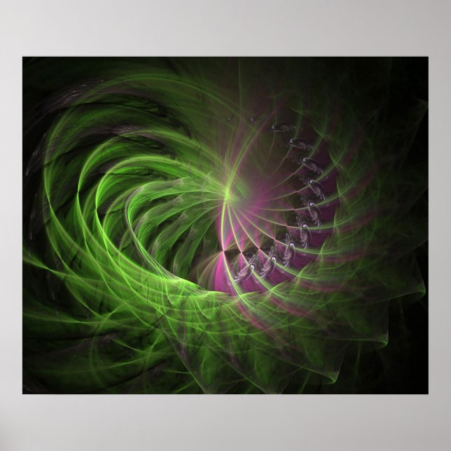 Póster poster fractal-roulette (Frente)