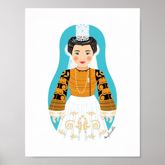 Póster Poster francés, Bigoudène Matryoshka (Frente)