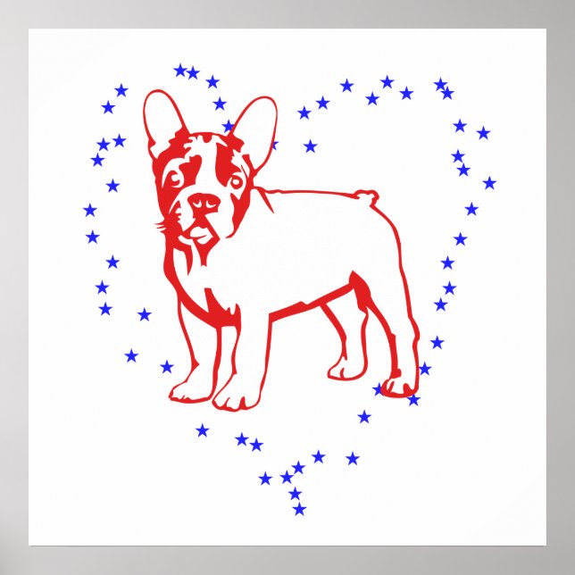 Póster Poster Frenchie (Frente)