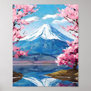 Póster Poster Fuji Blossom